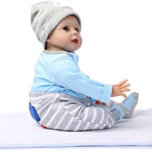 عروسک نوزاد پسر 56 سانتی مدل Scnbom lifelike reborn dolls ZY605721_اسباب بازی